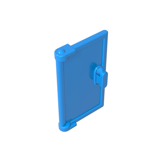 GDS-793 - Door 1 x 2 x 3 with Vertical Handle, New Mold for Tabless Frames