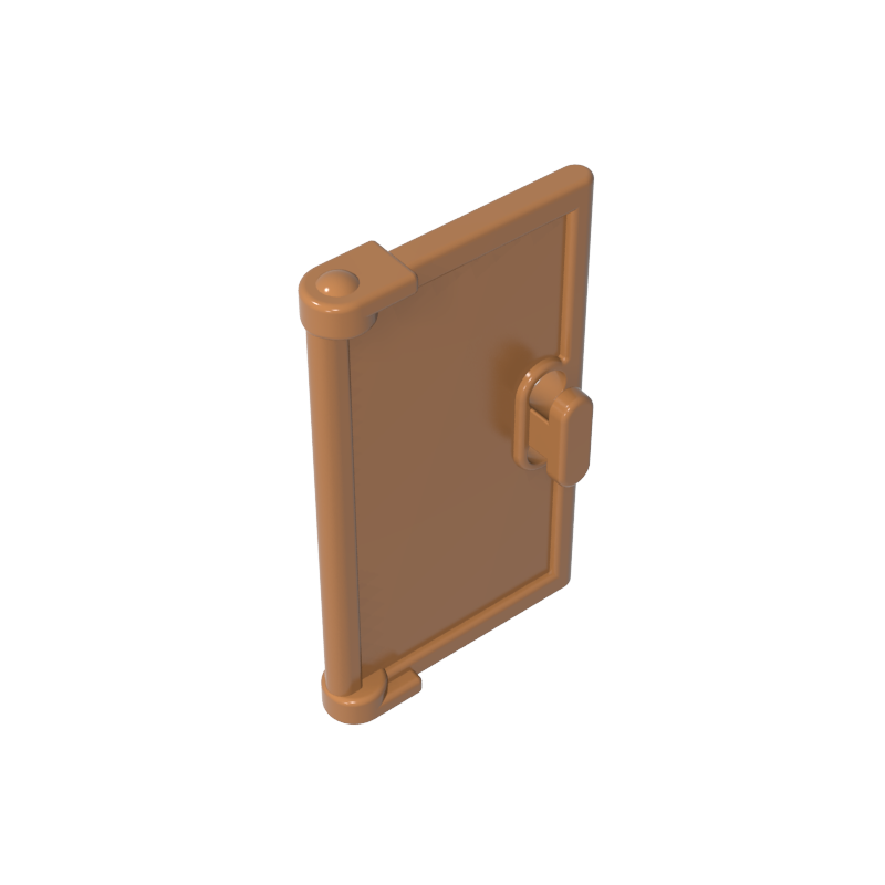 GDS-793 - Door 1 x 2 x 3 with Vertical Handle, New Mold for Tabless Frames