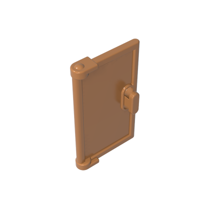 GDS-793 - Door 1 x 2 x 3 with Vertical Handle, New Mold for Tabless Frames
