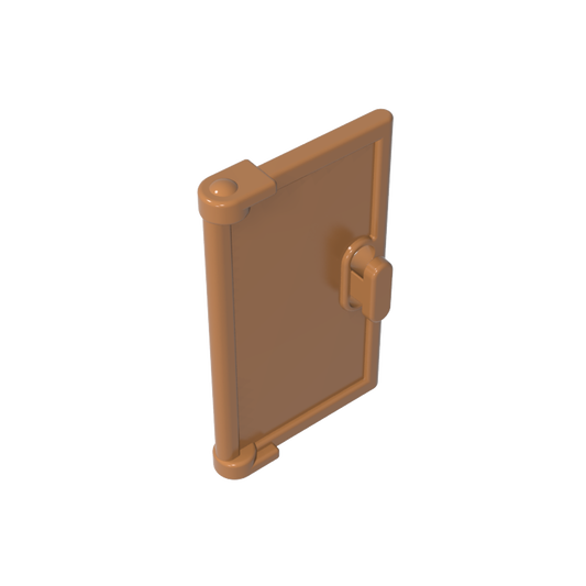GDS-793 - Door 1 x 2 x 3 with Vertical Handle, New Mold for Tabless Frames