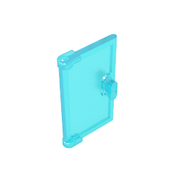 GDS-793 - Door 1 x 2 x 3 with Vertical Handle, New Mold for Tabless Frames