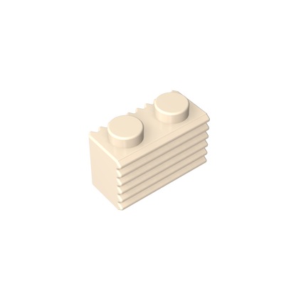 GDS-797 - Brick Special 1 x 2 with Grill
