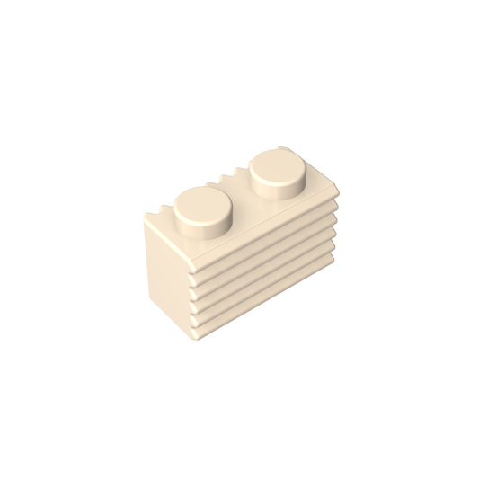 GDS-797 - Brick Special 1 x 2 with Grill