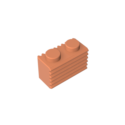 GDS-797 - Brick Special 1 x 2 with Grill