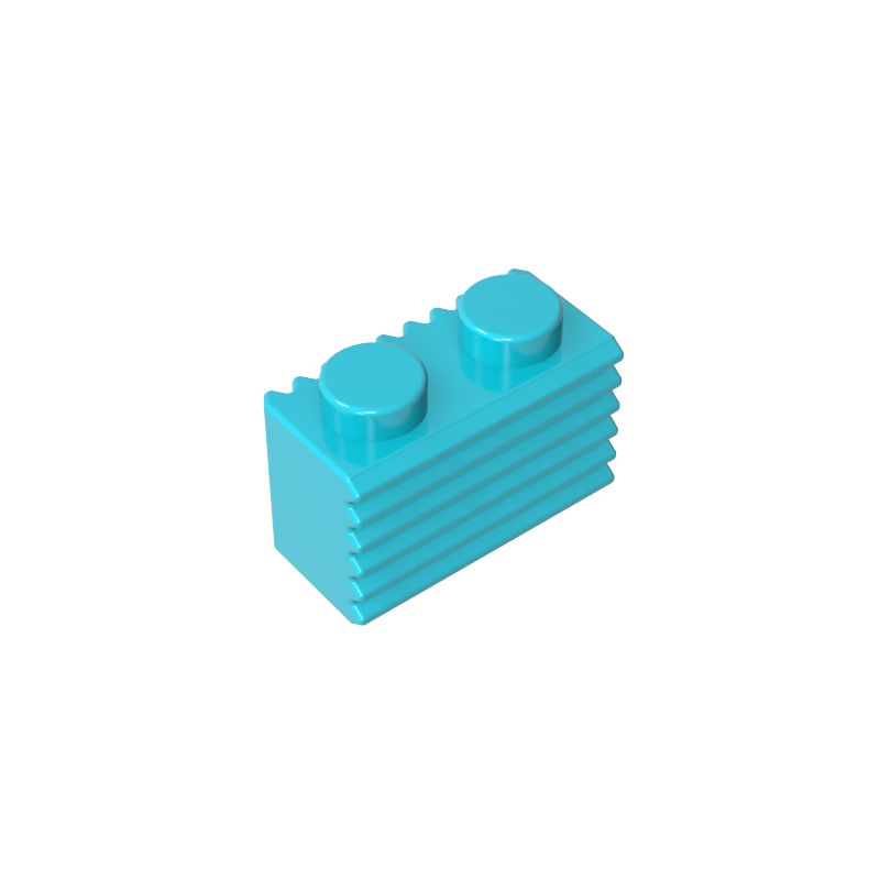 GDS-797 - Brick Special 1 x 2 with Grill