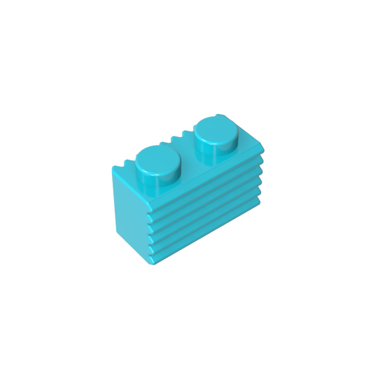 GDS-797 - Brick Special 1 x 2 with Grill