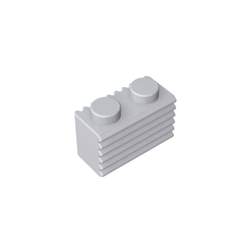 GDS-797 - Brick Special 1 x 2 with Grill