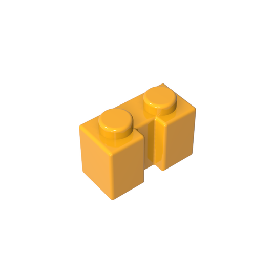 GDS-798 - Brick Special 1 x 2 with Groove