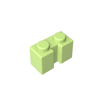 GDS-798 - Brick Special 1 x 2 with Groove