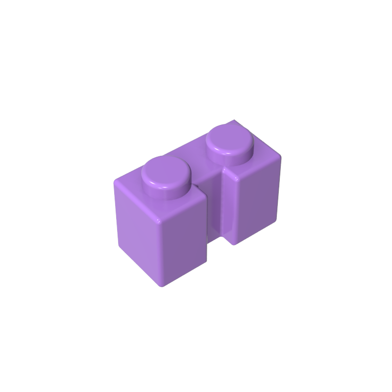 GDS-798 - Brick Special 1 x 2 with Groove