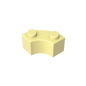 GDS-799 - Brick Round Corner 2 x 2 Macaroni with Stud Notch and Reinforced Underside [New Style]