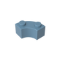 GDS-799 - Brick Round Corner 2 x 2 Macaroni with Stud Notch and Reinforced Underside [New Style]