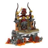 GOBRICKS MOC A1349 Raiders of the Lost Ark Scene