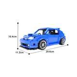 GOBRICKS MOC 50603 Subaru Impreza WRX STI Hatchback (GRB)