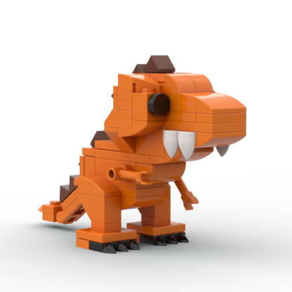 Jurassic BrickHeadz Size Collection - MOC Cube Animal Bricks