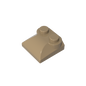 GDS-800 - Brick Curved 2 x 2 x 2/3 Two Studs and Curved Slope End