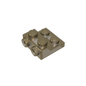 GDS-801 - Plate Special 2 x 2 x 0.667 with Two Studs On Side and Two Raised