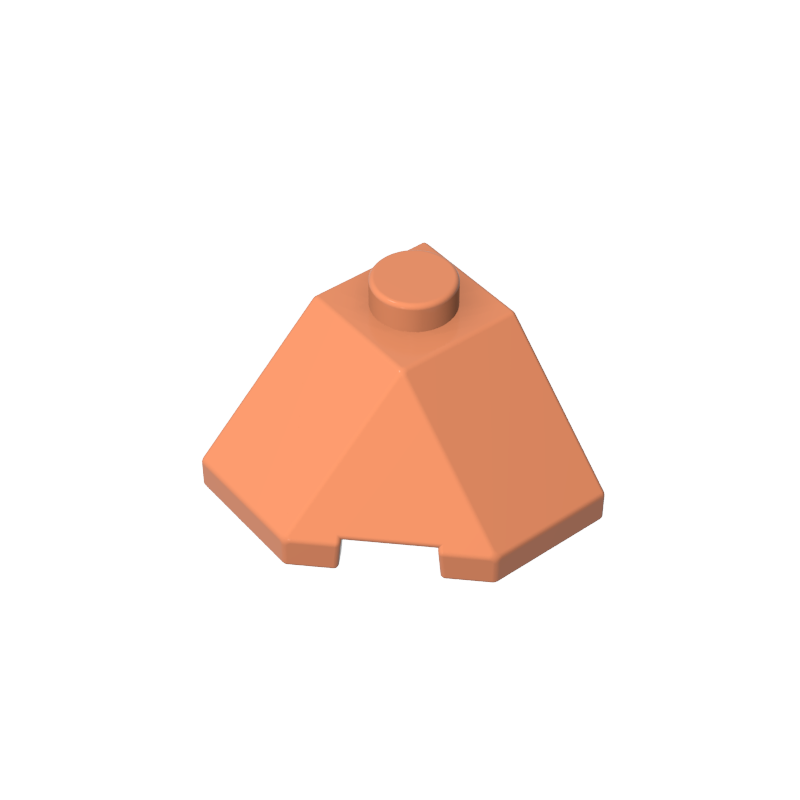 GDS-802 - Wedge Sloped 45 Degrees 2 x 2 Corner