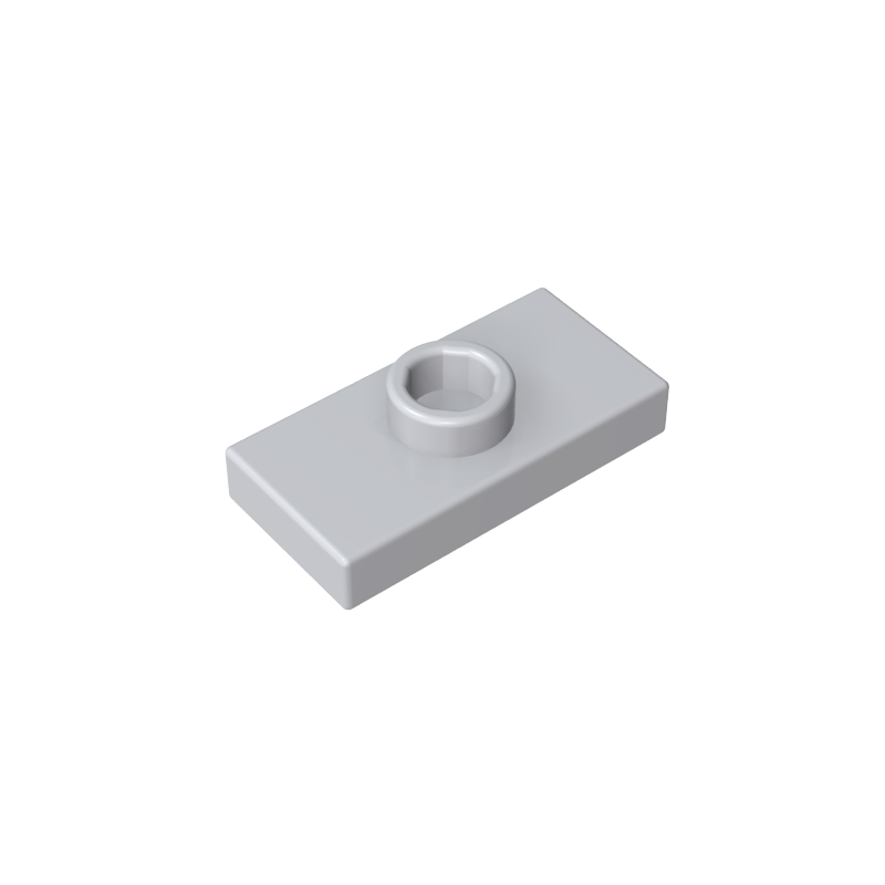 GDS-803 - Plate Special 1 x 2 with 1 Stud with Groove and Inside Stud Holder (Jumper)