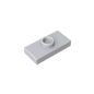 GDS-803 - Plate Special 1 x 2 with 1 Stud with Groove and Inside Stud Holder (Jumper)