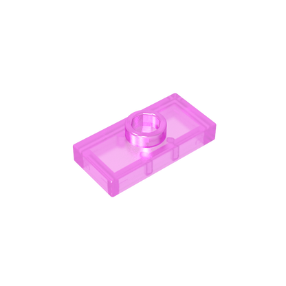 GDS-803 - Plate Special 1 x 2 with 1 Stud with Groove and Inside Stud Holder (Jumper)