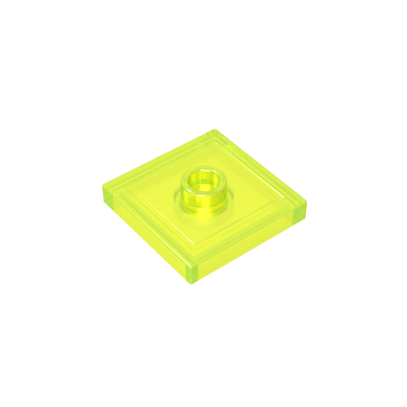 GDS-805 - Plate Special 2 x 2 with Groove and Center Stud (Jumper)