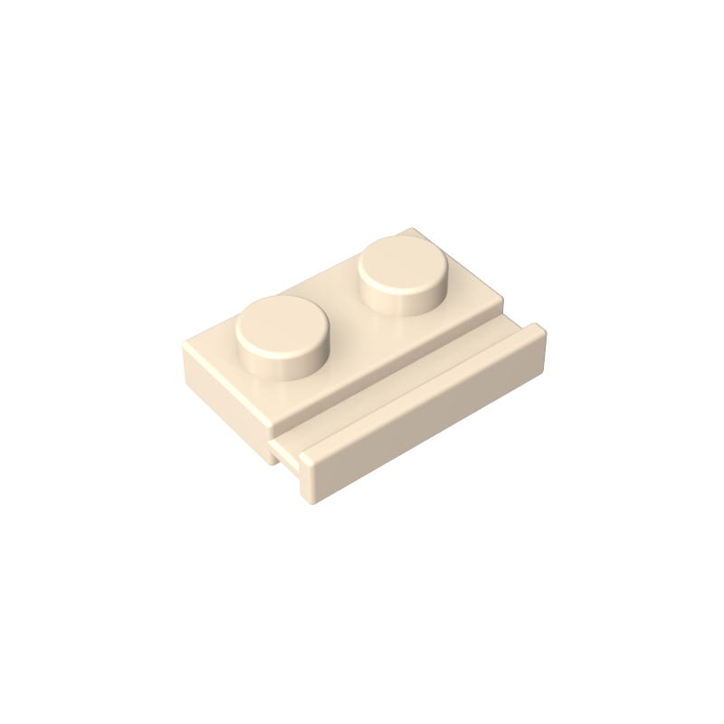 GDS-806 - Plate Special 1 x 2 with Door Rail