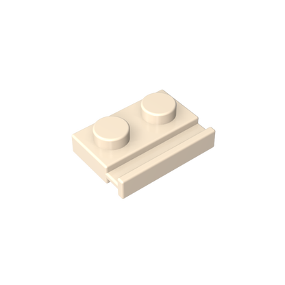 GDS-806 - Plate Special 1 x 2 with Door Rail