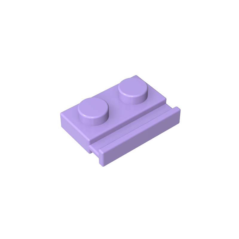 GDS-806 - Plate Special 1 x 2 with Door Rail