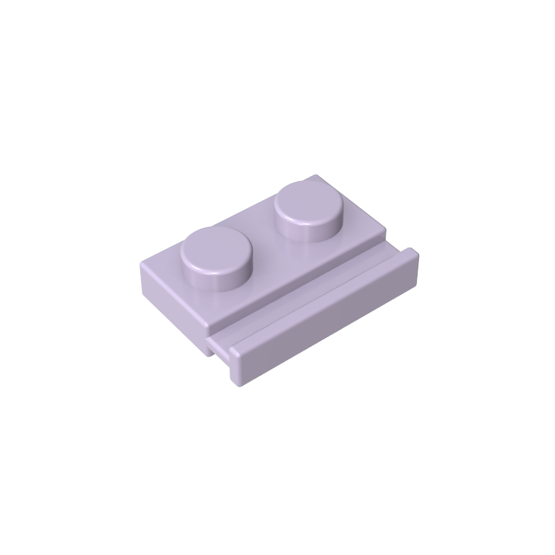 GDS-806 - Plate Special 1 x 2 with Door Rail