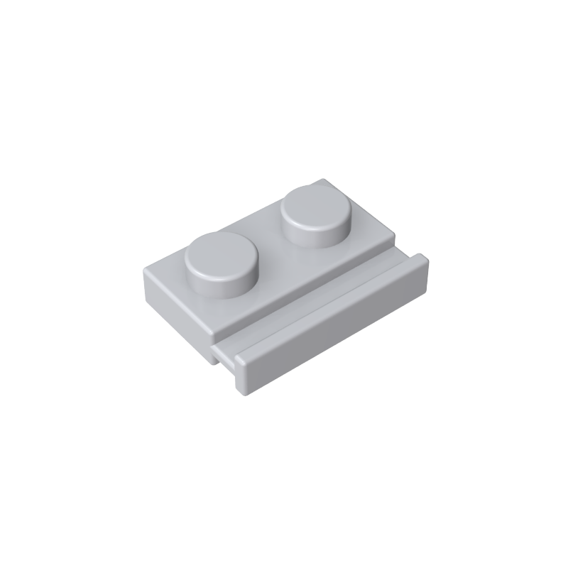 GDS-806 - Plate Special 1 x 2 with Door Rail