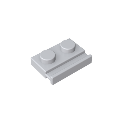 GDS-806 - Plate Special 1 x 2 with Door Rail