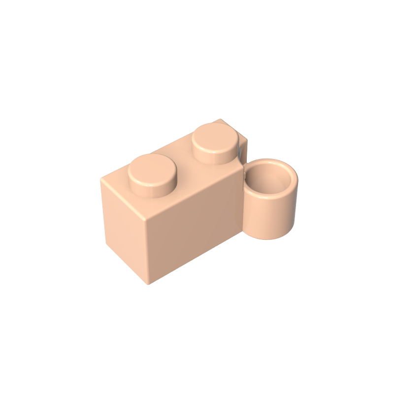 GDS-809 - Hinge Brick 1 x 4 [Lower]