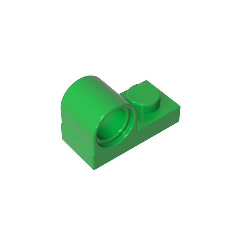 GDS-811 - Plate Special 1 x 2 with Pin Hole on Top