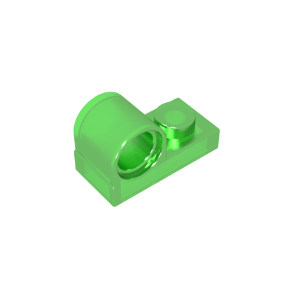 GDS-811 - Plate Special 1 x 2 with Pin Hole on Top
