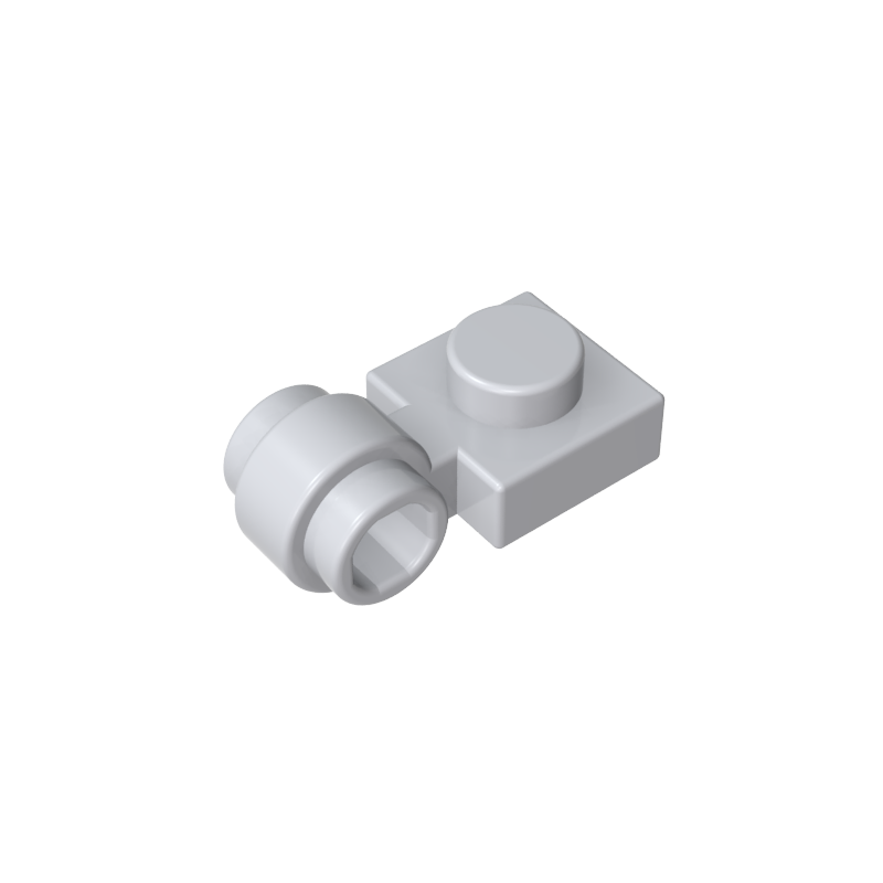 GDS-812 - Plate Special 1 x 1 with Clip Light [Thick Ring]