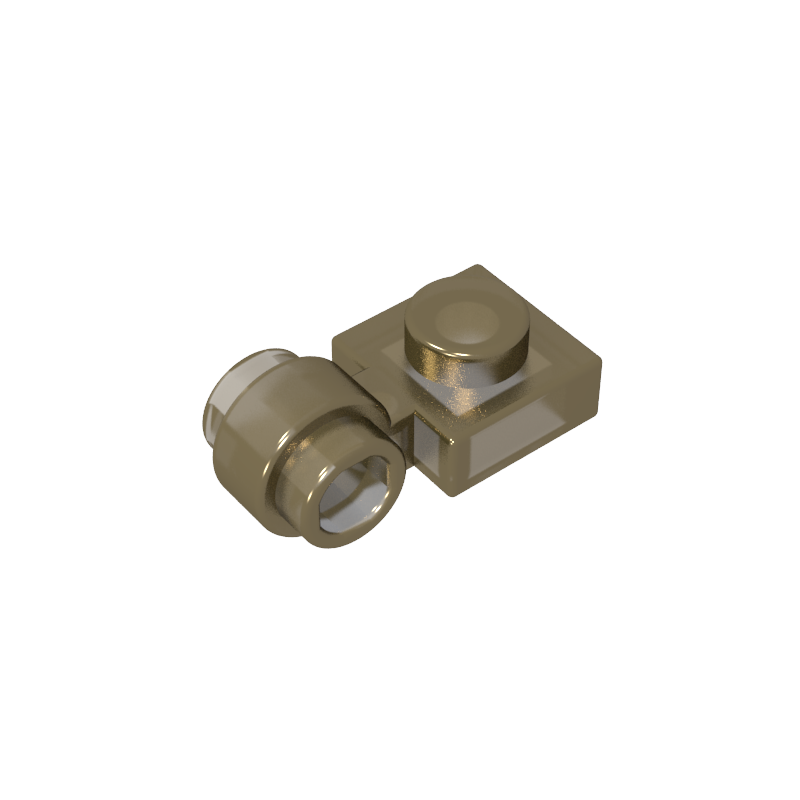 GDS-812 - Plate Special 1 x 1 with Clip Light [Thick Ring]