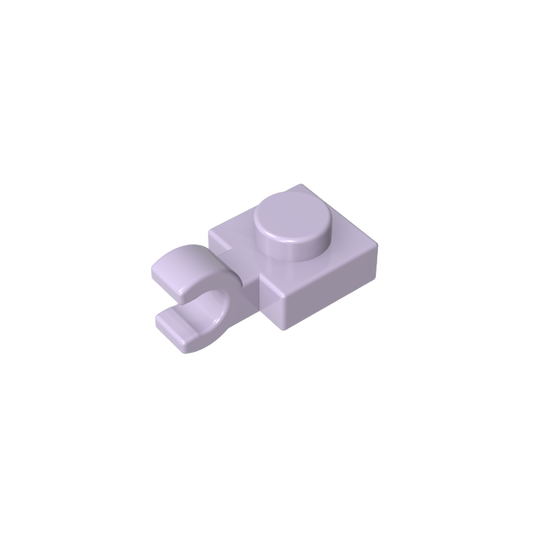 GDS-813 - Plate Special 1 x 1 with Clip Horizontal [Thick U Clip]