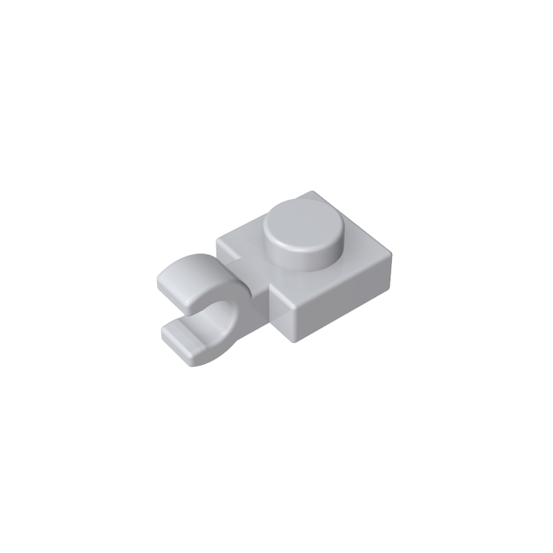 GDS-813 - Plate Special 1 x 1 with Clip Horizontal [Thick U Clip]