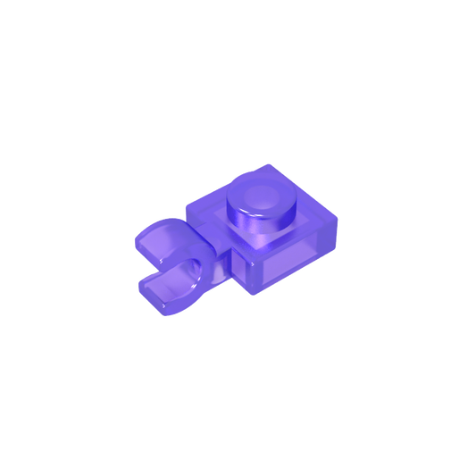 GDS-813 - Plate Special 1 x 1 with Clip Horizontal [Thick U Clip]