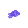 Transparent Bright Bluish Violet 126