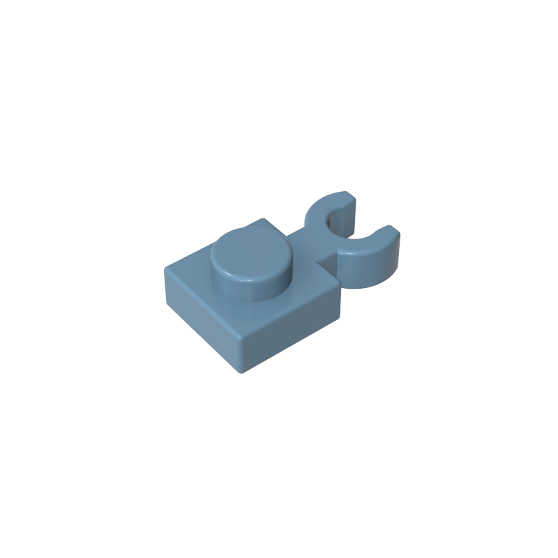 GDS-814 - Plate Special 1 x 1 with Clip Vertical [Thick U Clip]