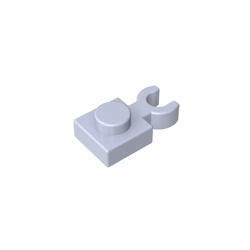 GDS-814 - Plate Special 1 x 1 with Clip Vertical [Thick U Clip]