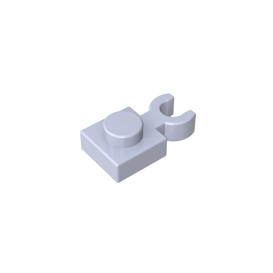 GDS-814 - Plate Special 1 x 1 with Clip Vertical [Thick U Clip]