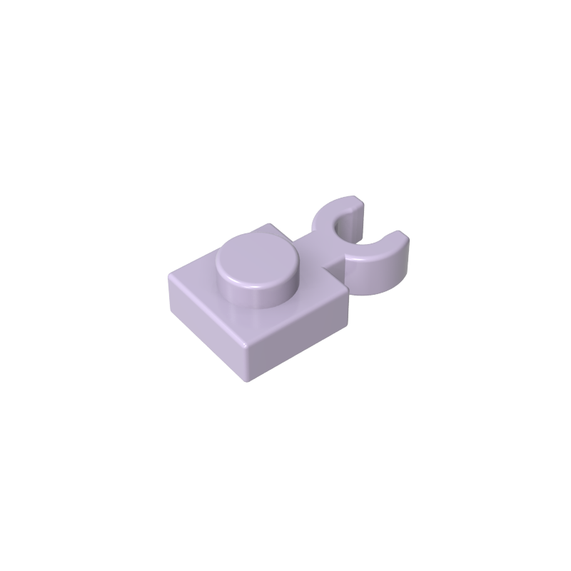 GDS-814 - Plate Special 1 x 1 with Clip Vertical [Thick U Clip]
