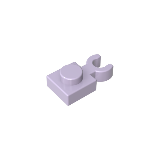 GDS-814 - Plate Special 1 x 1 with Clip Vertical [Thick U Clip]