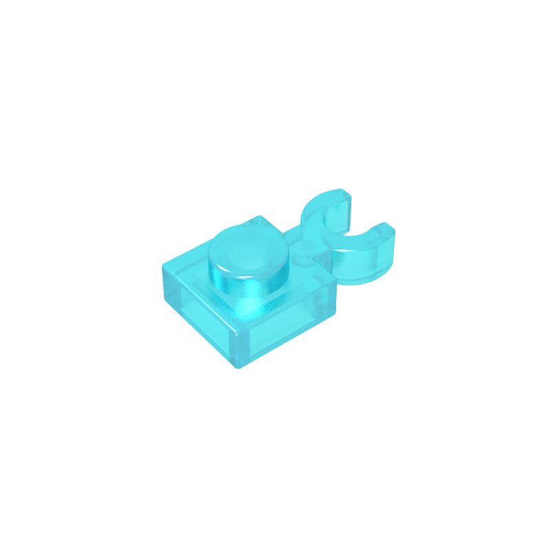 GDS-814 - Plate Special 1 x 1 with Clip Vertical [Thick U Clip]