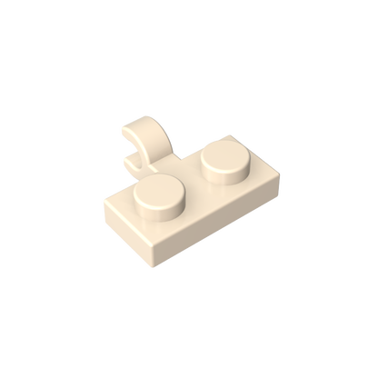 GDS-815 - Plate Special 1 x 2 with Clip Horizontal on Side