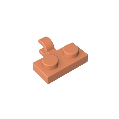 GDS-815 - Plate Special 1 x 2 with Clip Horizontal on Side