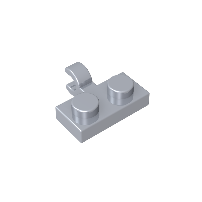 GDS-815 - Plate Special 1 x 2 with Clip Horizontal on Side